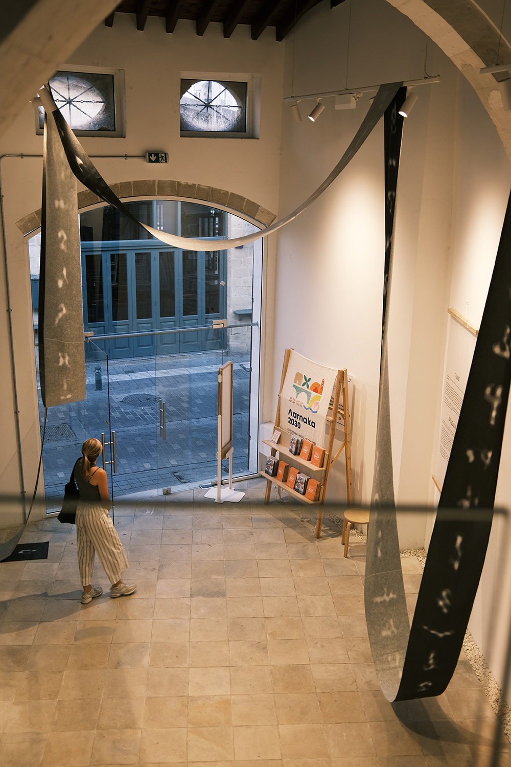 2025.11.27　ラルナカビエンナーレ展示の様子