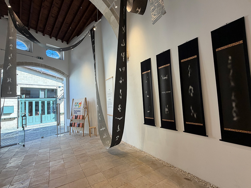 2025.11.27　ラルナカビエンナーレ展示の様子