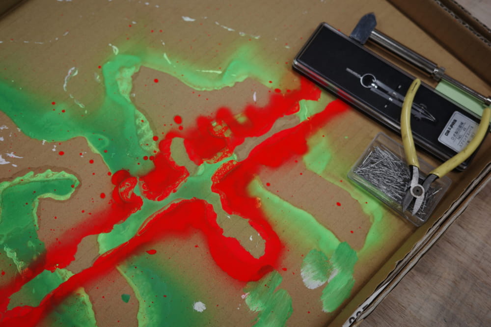 2024.07.31作品制作の様子