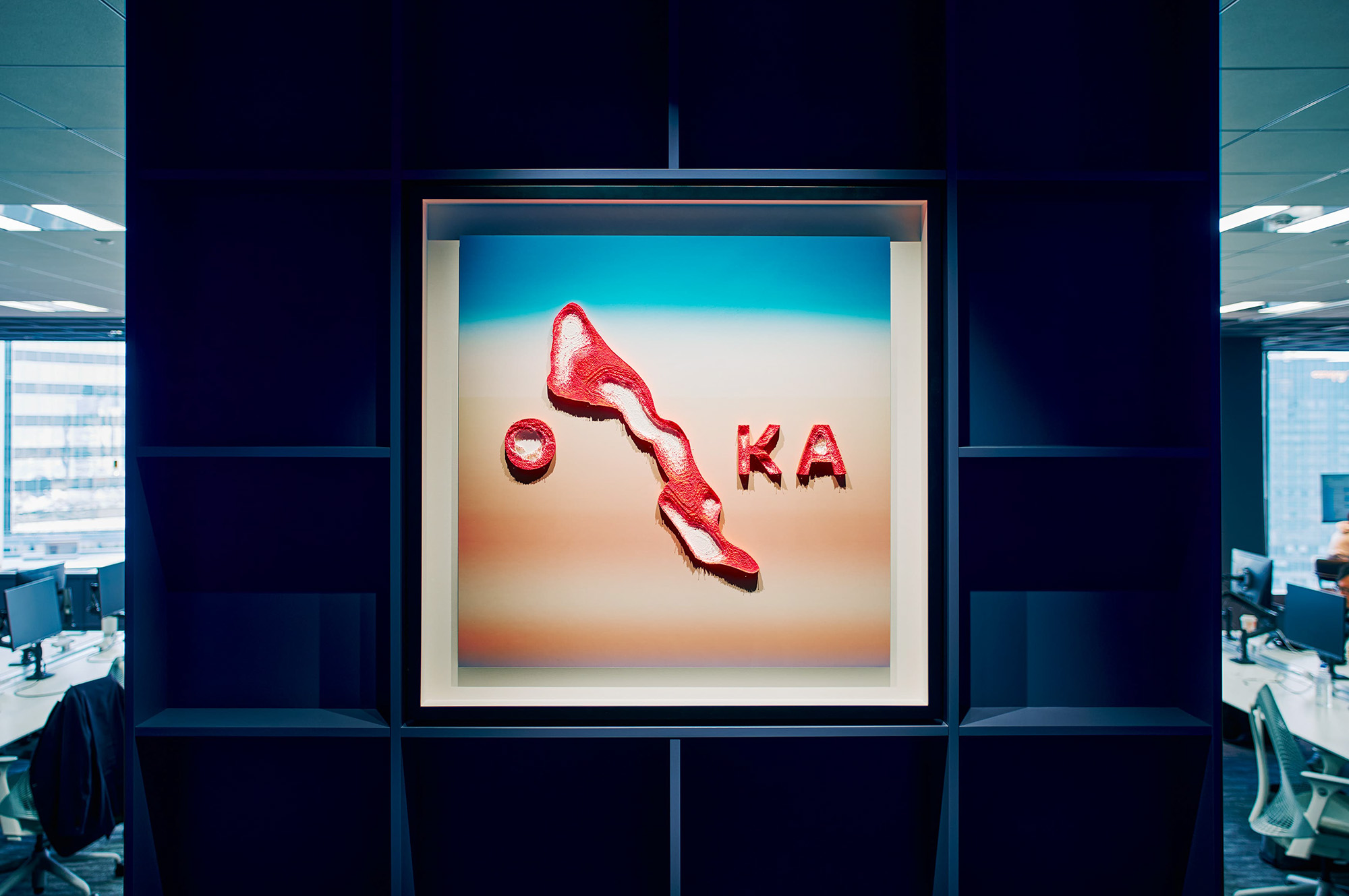 こぼれ落ちたものの標本「大阪駅」、「金沢駅」、「敦賀駅」、「京都駅」、「米子駅」、「和歌山駅」、「三宮駅」、「岡山駅」、「広島駅」、「博多駅」