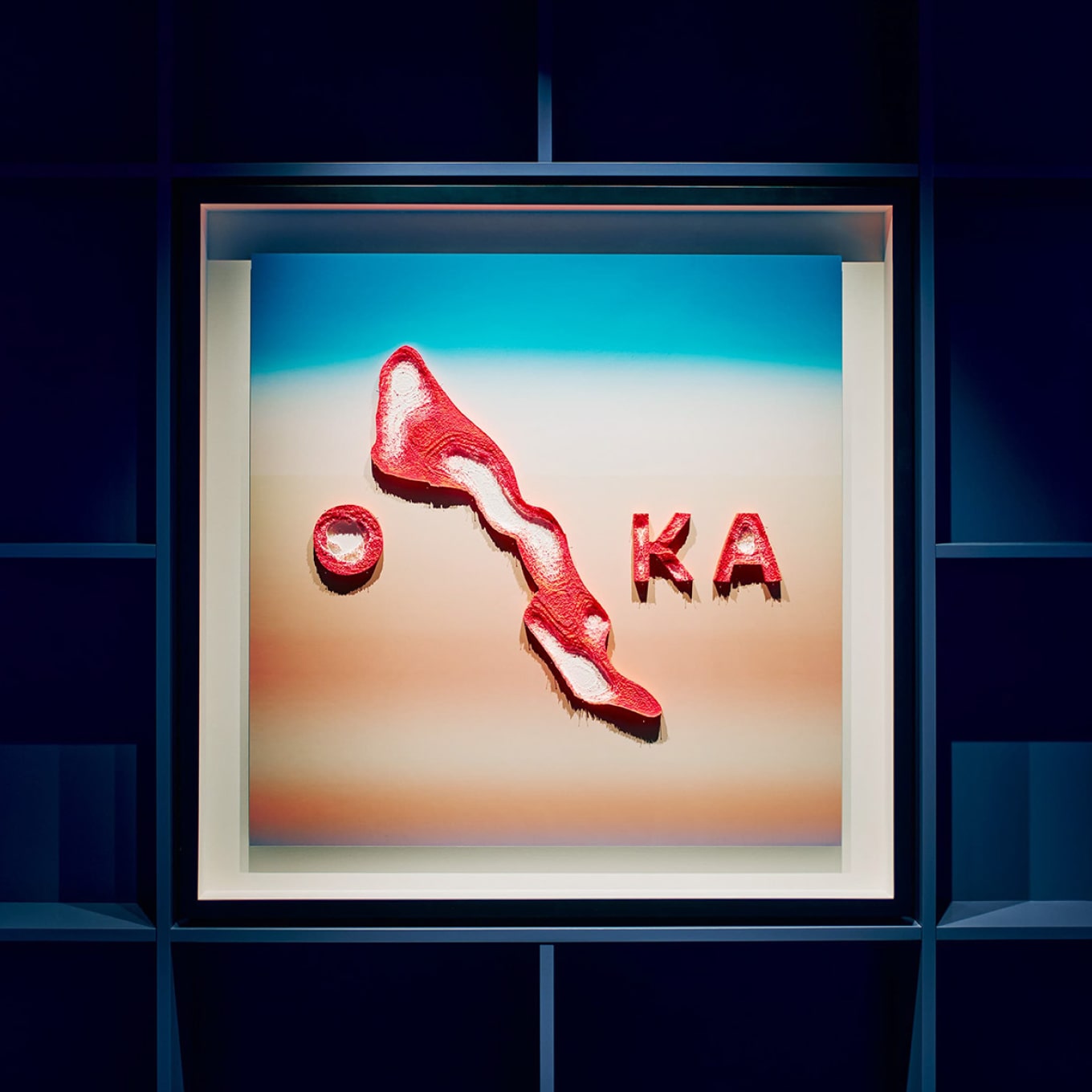 こぼれ落ちたものの標本「大阪駅」、「金沢駅」、「敦賀駅」、「京都駅」、「米子駅」、「和歌山駅」、「三宮駅」、「岡山駅」、「広島駅」、「博多駅」