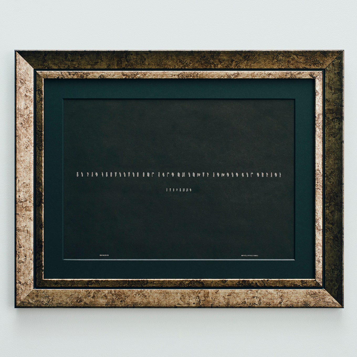 Stories Not Used 「創世記」ウィクリフ1382年訳旧約聖書 -In The Bigynnyng God Made Of Nouyt Heuene And Erthe.-