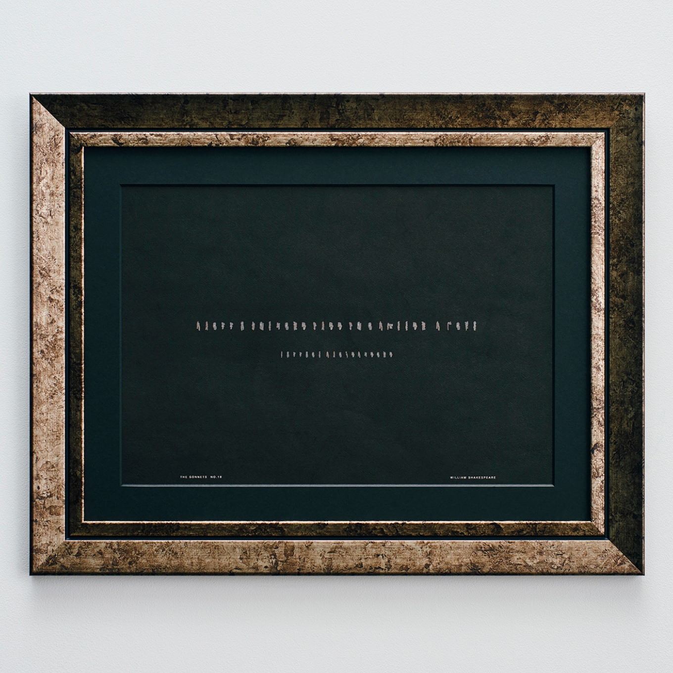 Stories Not Used 「ソネット第18番」ウィリアム・シェイクスピア -Shall I compare thee to a summer’s day?-